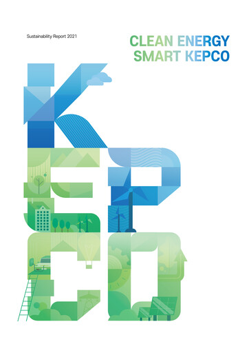 Miniature Korea Electric Power Rapport de durabilité 2021