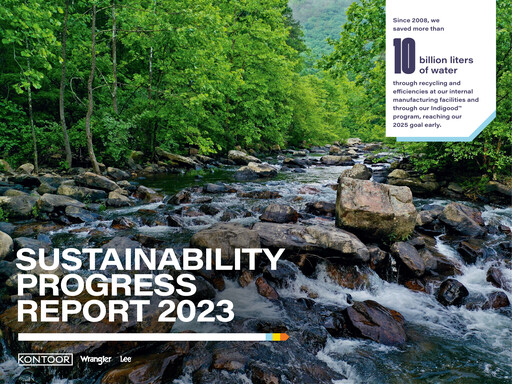 Thumbnail Kontoor Brands
 Sustainability Report 2023