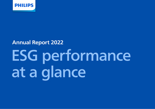 Thumbnail Philips ESG Report 2022