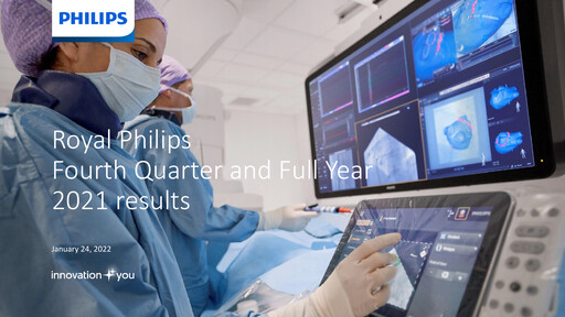 Thumbnail Philips Financial Statement 2021