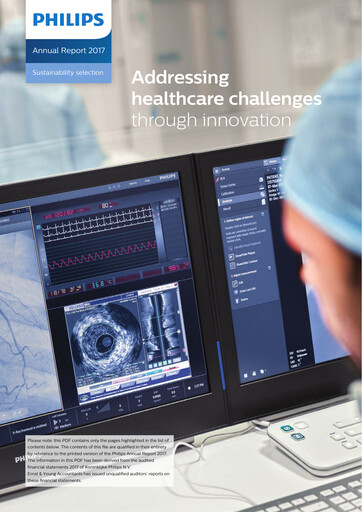 Thumbnail Philips Sustainability Report 2017