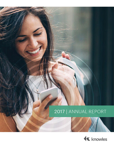 Thumbnail Knowles
 Annual Report 2017