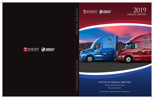 Thumbnail Knight-Swift Transportation
 Annual Report 2019