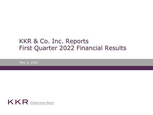 Thumbnail KKR & Co. Quarterly Report 2022-q1