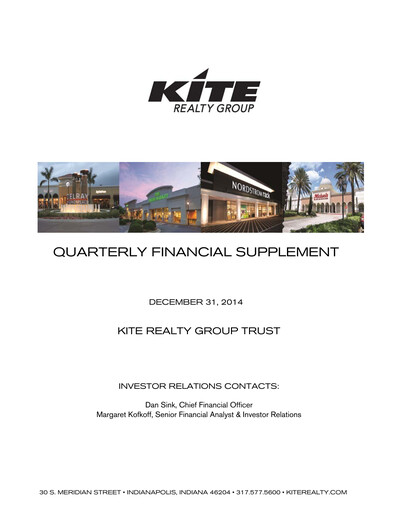 Thumbnail Kite Realty Quarterly Report 2014-q4