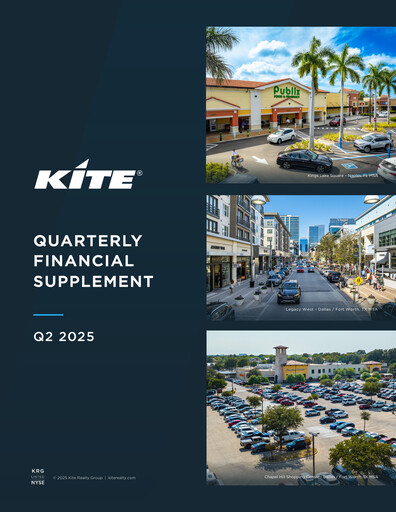 Thumbnail Kite Realty Quarterly Report 2025-q2