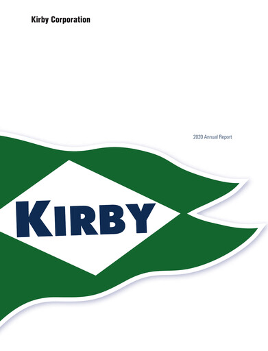 Thumbnail Kirby Corporation
 Annual Report 2020