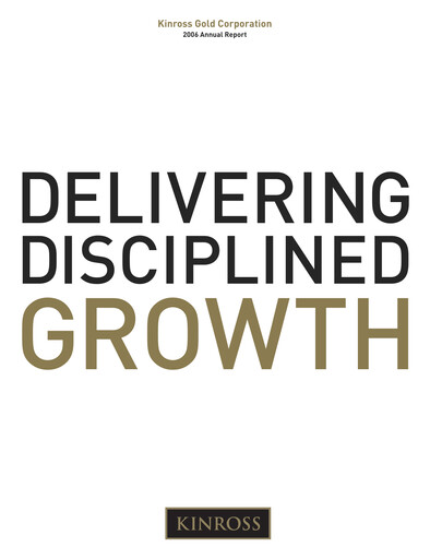 Thumbnail Kinross Gold
 Annual Report 2006