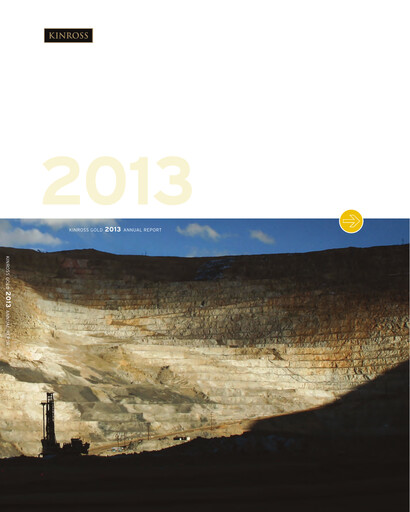 Thumbnail Kinross Gold
 Annual Report 2013
