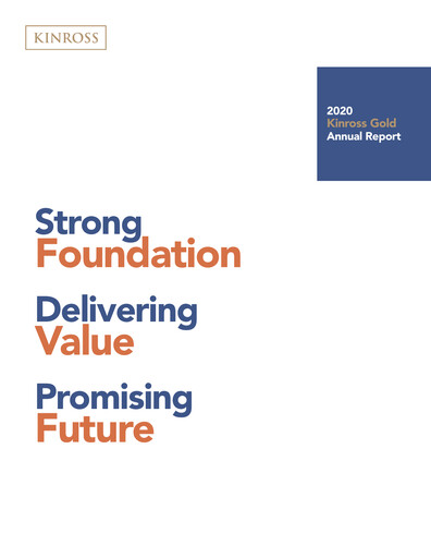 Thumbnail Kinross Gold
 Annual Report 2020