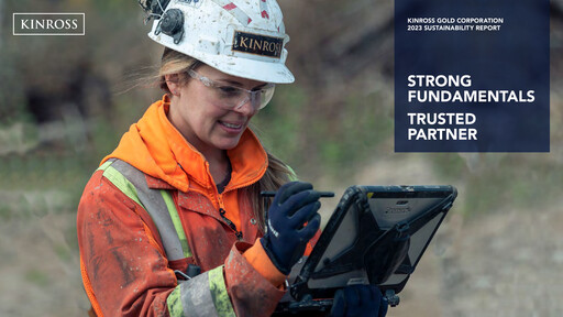 Vorschaubild Kinross Gold
 Nachhaltigkeitsbericht 2023