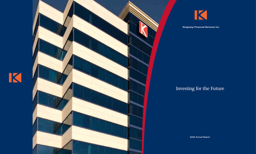 Thumbnail Kingsway Financial Services Annual Report 2006
