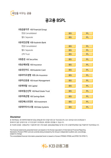 Thumbnail KB Financial Group Quarterly Report 2025-q1