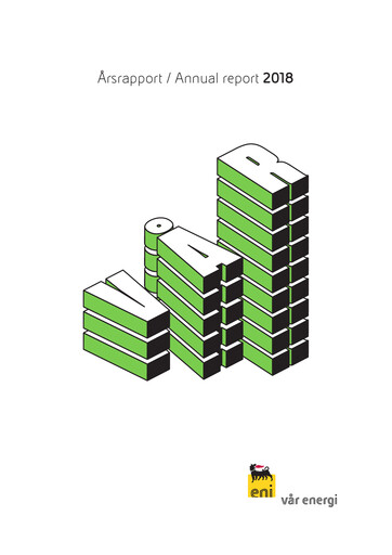 Thumbnail Vår Energi Annual Report 2018