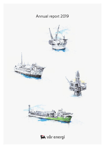 Thumbnail Vår Energi Annual Report 2019