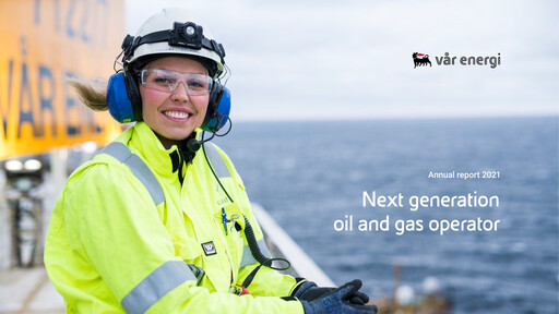 Thumbnail Vår Energi Annual Report 2021