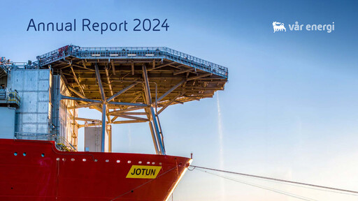 Thumbnail Vår Energi Annual Report 2024