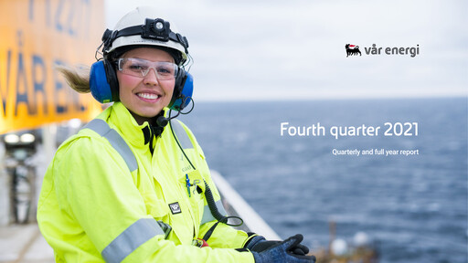 Thumbnail Vår Energi Quarterly Report 2021-q4