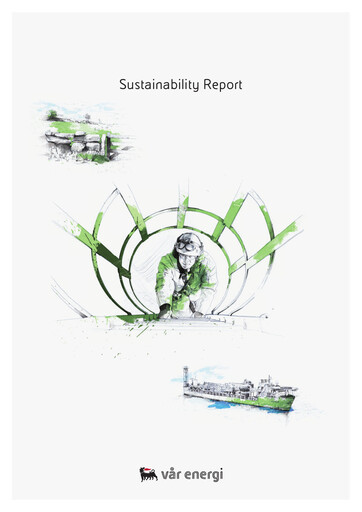 Thumbnail Vår Energi Sustainability Report 2019