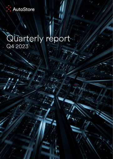 Thumbnail AutoStore Holdings Financial Statement 2023