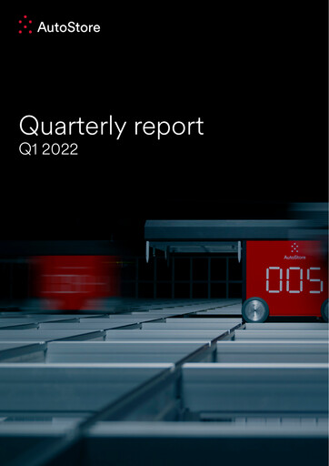 Thumbnail AutoStore Holdings Quarterly Report 2022-q1