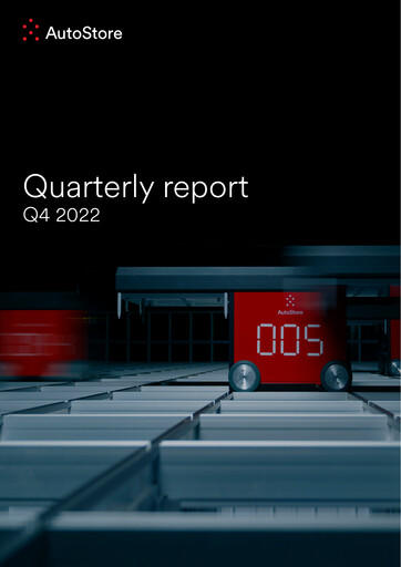Thumbnail AutoStore Holdings Quarterly Report 2022-q4