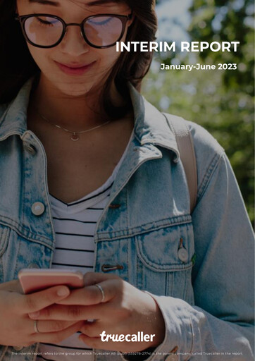 Thumbnail Truecaller Half-year Report 2023-h1
