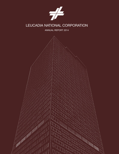 Thumbnail Jefferies Financial Group
 Annual Report 2014