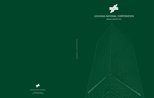 Thumbnail Jefferies Financial Group
 Annual Report 2015