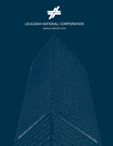 Thumbnail Jefferies Financial Group
 Annual Report 2016