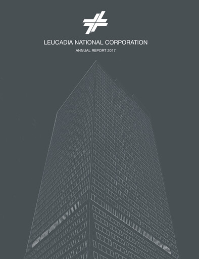 Thumbnail Jefferies Financial Group
 Annual Report 2017