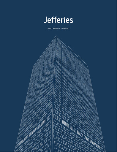 Thumbnail Jefferies Financial Group
 Annual Report 2020