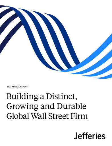 Thumbnail Jefferies Financial Group
 Annual Report 2022