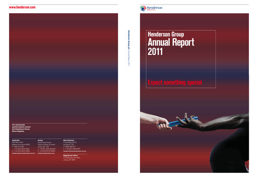 Thumbnail Janus Henderson
 Annual Report 2011