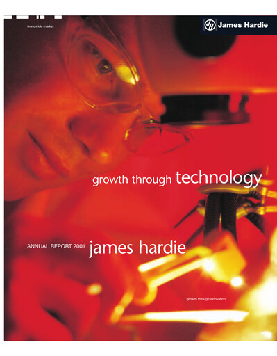Miniature James Hardie Industries
 Rapport annuel 2001