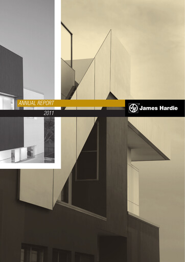 Miniature James Hardie Industries
 Rapport annuel 2011