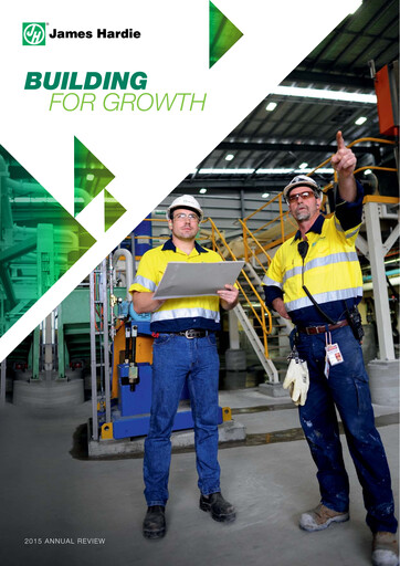 Miniature James Hardie Industries
 Rapport annuel 2015