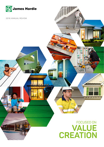Miniature James Hardie Industries
 Rapport annuel 2016