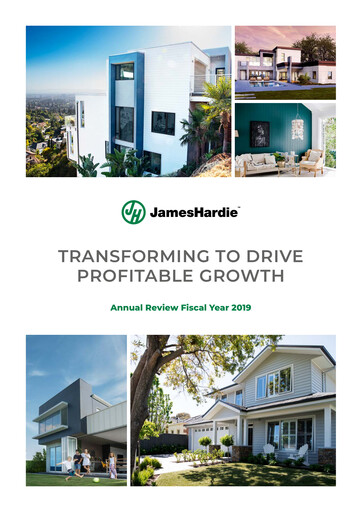 Miniature James Hardie Industries
 Rapport annuel fy2019