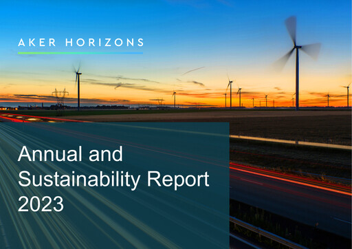 Thumbnail Aker Horizons Annual Report 2023