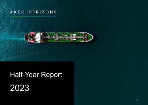 Thumbnail Aker Horizons Half-year Report 2023-h1