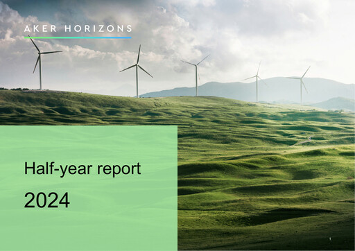 Thumbnail Aker Horizons Half-year Report 2024-h1