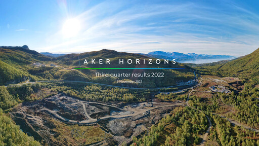 Thumbnail Aker Horizons Quarterly Report 2022-q3