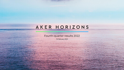 Thumbnail Aker Horizons Quarterly Report 2022-q4