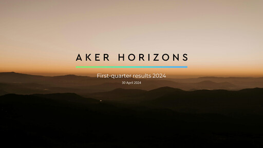Thumbnail Aker Horizons Quarterly Report 2024-q1