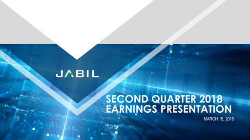 Thumbnail Jabil Quarterly Report 2018-q2