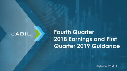 Thumbnail Jabil Quarterly Report 2018-q4