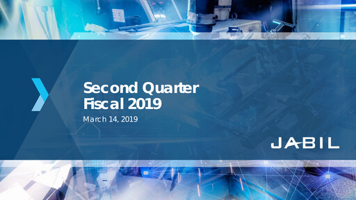 Thumbnail Jabil Quarterly Report 2019-q2
