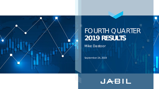Thumbnail Jabil Quarterly Report 2019-q4