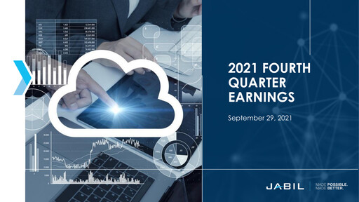 Thumbnail Jabil Quarterly Report 2021-q4